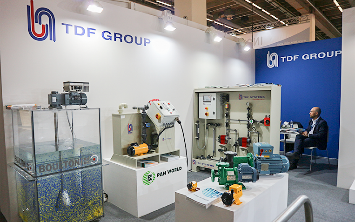 GRANDE SUCESSO DO GRUPO TDF NA ACHEMA 2018