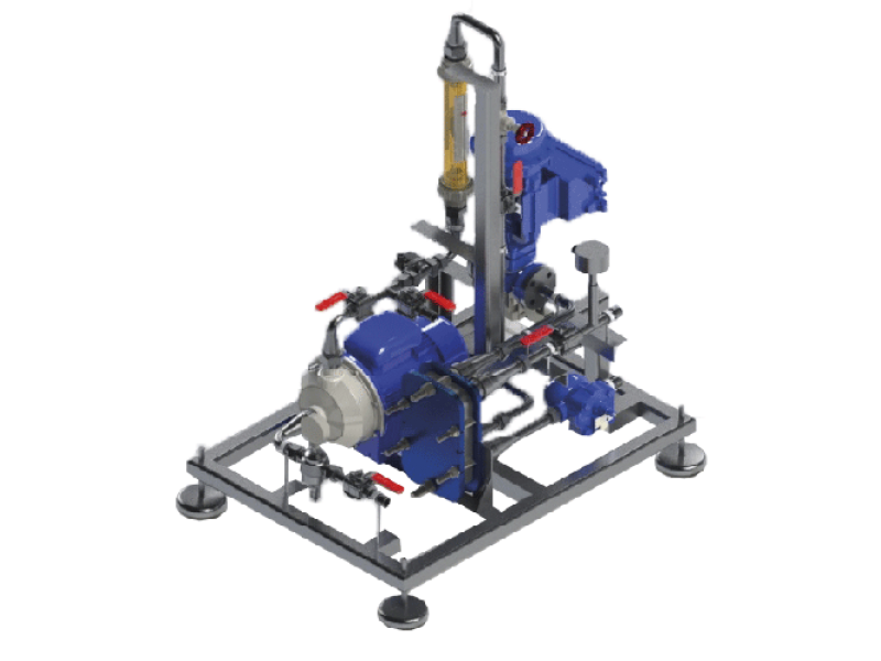 SKIDS COM BOMBA CENTRÍFUGA DA TDF SYSTEMS
