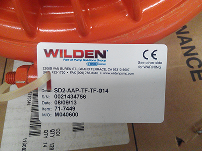 Amortecedor SD2 da Wilden