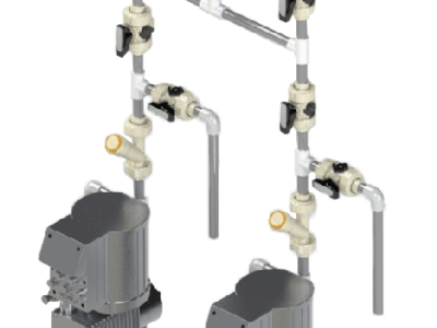 SKIDS DE DOSAGEM QUÍMICA EM ARMÁRIO
