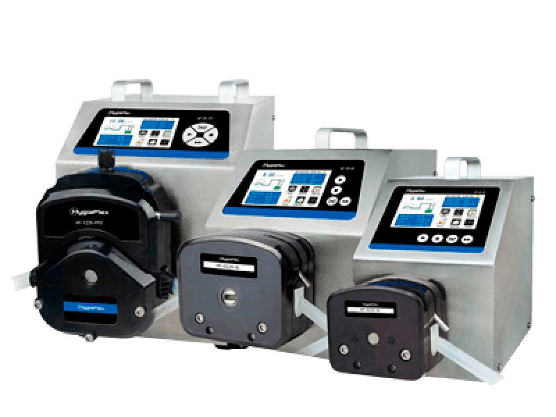 BOMBAS PERISTÁLTICAS DE CAUDAL CONTROLADO HF-V6-3L/HF-V6-6L/HF-V6-12L DA HYGIAFLEX